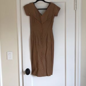 Vintage Brown Dress